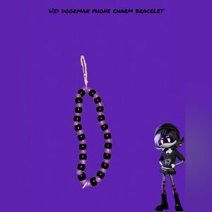 Uzi Doorman Phone Charm Bracelet